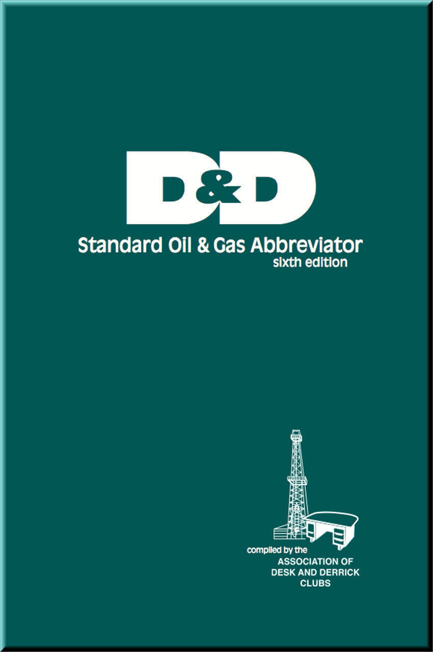 Cover of D & D Standard Oil & Gas Abbreviator, 6th Edition