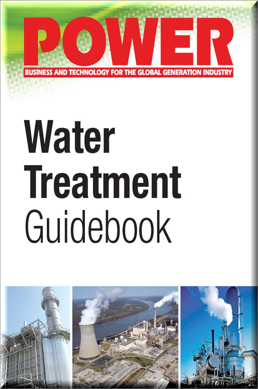 Cover of POWER magazine's Water Treatment Guidebook