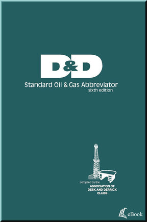 Cover of D & D Standard Oil & Gas Abbreviator, 6th Edition