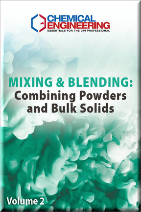 Cover of Mixing and Blending: Volume 2-Combining Powders and Bulk Solids