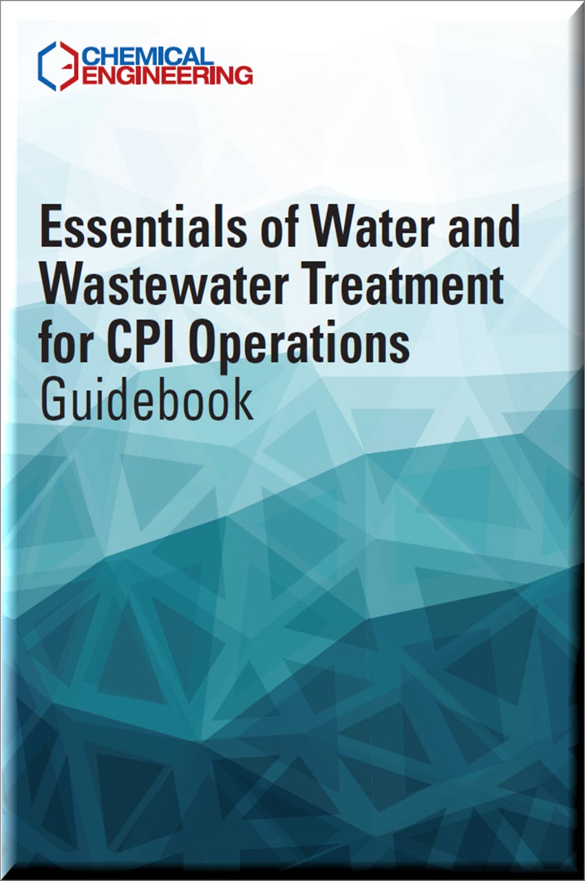 Cover of Essentials of Water and Wastewater Treatment for CPI Operations Guidebook