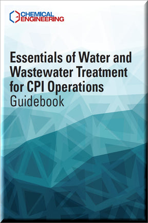 Cover of Essentials of Water and Wastewater Treatment for CPI Operations Guidebook