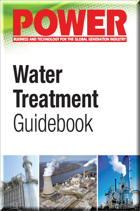 Cover of POWER magazine's Water Treatment Guidebook